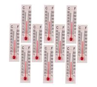 Abaodam 10piezas Miniatura Escala De Accesorios para Casa De Muñecas Medidor De Temperatura Analogico para Decoración y Uso Interior