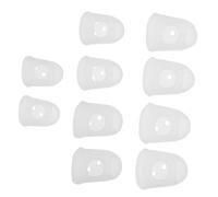 Abaodam 10piezas Protectores Dedos Kalimba Fundas Silicona Protector Pulgar y Yemas Dedos