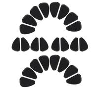 Abaodam 12 Pares Almohadillas Nasales Antideslizantes de Silicona Suaves, 16,5 Mm, Repuestos para Gafas de Sol, Soporte Ergonómico para Puente Nasal, Ideales para Uso Activo y Deportes