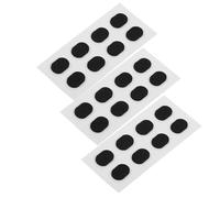 Abaodam 12 pares Almohadillas para Nariz de Gafas Antideslizantes Suaves de Espuma EVA Compatibles con Monturas Planas y Gafas de Sol Protectores Nasales Cómodos sin Irritación Color