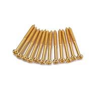 Abaodam 12 Pcs Tornillos De Guitarra Jb Pb Para Pastillas Doradas Compatible Tornillos De Bajo