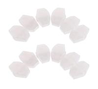 Abaodam 12 Piezas Accesorios de Guitarra de Clavijas de Afinación Botones con Tornillos para Guitarra Acústica Uso Talleres de Reparación