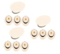 Abaodam 12 Piezas Cabeza De Eje Erhuqin Reparación De Erhu Chino Juntas De Poste Erhu Piezas De Erhu Chino Cabezas De Poste Erhu Accesorios Erhu Reparación De Postes Erhu Accesorios De