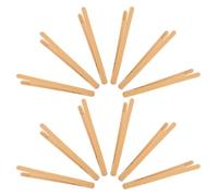 Abaodam 12 Piezas Pinzas Montessori de Bambú para Habilidades y Exploración Sensorial Actividades Grupales