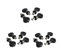 Abaodam 12 Piezas Sintonizador De Máquinas Afinador De Ukelele Sintonizador De Cabezas Afinador De Guitarra Acustica Afinador De Guitarra Electrica Perillas De Ukelele
