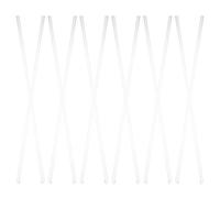 Abaodam 12 Piezas Varilla Agitadora de Vidrio Transparente de 30cm para Laboratorio Función de Agitación sin Rayaduras Adecuado para Experimentos Escolares y Catering Reutilizable