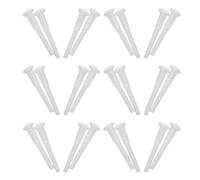 Abaodam 120 Tapones para Pelota de Yoga Inflable de 5 CM Kit de Repuesto Seguro y No Tóxico para Balones de Ejercicio y Fitness Adaptador de Válvula de Aire para Gimnasio y Uso
