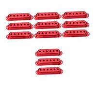 Abaodam 12piezas Cubiertas De Metal Para Pickup De Guitarra Eléctrica Protección Efectiva De Ventilación Diseño Clásico y Resistente Acabado