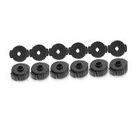 Abaodam 12piezas Tuercas Rápidas Para De Batería Accesorios De Percusión De Plástico Fijación y De Instalar Para Tambores