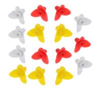 Abaodam 15 Piezas Alimentador de Abejas Forma de de Comedero de Plástico para Aves Pequeñas Decoración de Jardín