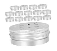 Abaodam 15 Piezas Caja Aluminio para Entrenamiento Olfativo Perros Contenedores para Detección de Olores Equipo Profesional para Perros de Trabajo Búsqueda y