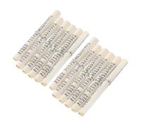 Abaodam 15 Rollos de Bendición de Mezuzá Kosher Hebrea de 7,5 Cm Papel Pergamino y Cuerda de Yute, Decoración Hebrea para Puerta, Adorno Religioso Versátil para Hogar Judío