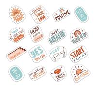 Abaodam 16 Imanes Decorativos para Nevera en PVC Que No Rayan, Adhesivos a Superficies Metálicas, Ideales para Cocina y Refrigerador