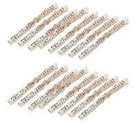 Abaodam 16 Rollos de Mezuzá Kosher Impresos en Papel Resistente para Bendición de Puerta Judía, Decoración Espiritual Tradicional Hogar, Pergaminos Hebreos de 16 Piezas para