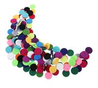 Abaodam 170 Almohadillas para Medallones de Collar de Fibra de Poliéster, Mantienen la Fragancia para Difusores de Aroma, Ideales para Aniversarios y Cumpleaños Color Color Aleatorio