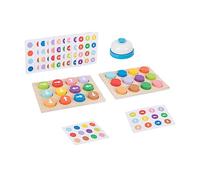 Abaodam 1Juego Flechas de Madera para Juguete Cognitivo Interactivo Estimula el Desarrollo del Pensamiento y Coordinación Mano para Aprendizaje