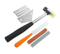 Abaodam 1Juego Herramientas de Reparación de Guitarra Eléctrica Kit Profesional de Luthier con Martillo y Accesorios para Ukelele y Guitarra