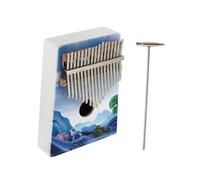 Abaodam 1juego Kalimba De Teclas De Piano De Pulgar Profesional Instrumento Musical Portátil Adultos y Placentero Diseño Ergonómico y