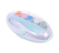 Abaodam 1juego Limador De Uñas Eléctrico Para Pulidor De Uñas Inteligente Herramienta De Manicura y Pedicura Diseño Compacto y Ligero Para Uso Casa y Viajes