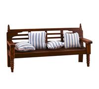 Abaodam 1Juego Mini de Madera Multiusuario con Almohada Muebles Miniatura Casas de Muñecas y Decoración de Escritorios
