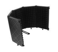 Abaodam 1juego Protector De Aislamiento De Micrófono Portátil Pantalla Absorbente De Sonido Diseño Para Grabación Estudio y Casa