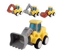 Abaodam 1Juego Vehículos de Ingeniería de Camiones de Construcción Educativos de Duradero de Excavadora y Bulldozer y Niñas