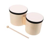 Abaodam 1juegos Bongós De Madera Para Danza Instrumentos De Percusión Entrada Para Presentaciones De Danza Para Educación Temprana