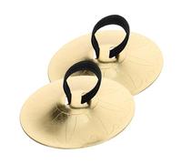 Abaodam 1par Instrumento Musical De Danza De Cymbales Para Bailarinas Hand Cymbals Para Fiesta y Danza Del Vientre Diseño Único