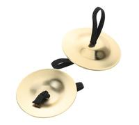 Abaodam 1par Zills Para Danza Del Vientre Platillos Musicales Dorados Para Bailarinas Fiestas Instrumento Musical De Mano Para Rítmicas Actuaciones