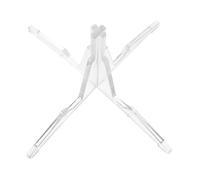 Abaodam 1pieza Soporte Desmontable Para Clarinete De Cuatro Patas Soporte Portátil y Para Instrumentos Musicales Blanco