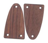 Abaodam 2 Cubiertas Para Alma De Guitarra: Placa De Madera Desmontable De 3 Orificios Para Alma. Piezas De Guitarra De Madera Con Superficie Lisa Para Facilitar El Mantenimiento.