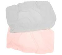 Abaodam 2 Fundas Elásticas Diseño Práctico y Delicado para Cambiador de Pañales de Algodón Protección Cómoda y Reutilizable Aptas para Ñiño Niño y Niña