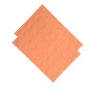 Abaodam 2 Hojas Accesorios para casa de muñecas Accesorios para Casas de muñecas en Miniatura Cubierta de Piso de casa de muñecas minitarima Papel Autoadhesivo
