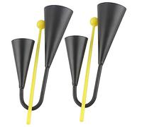 Abaodam 2 Juegos De Cencerros Musicales Cencerro Metálico Doble Oreja Ideal Para Niños Para Eventos Sonido Melodioso y Claro