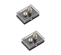 Abaodam 2 Juegos saxofón saxófono herramienta de reparación de instrumentos fija tornillos instrumentos musicales tornillo de voz para saxo tornillo de cuello creativo acero