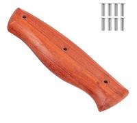Abaodam 2 Mangos de Repuesto para Cuchillos de Cocina de Madera Marrón Textura Fina y Diseño Simple para Accesorios de Cuchillos Cocina Color Aleatorio