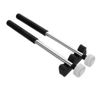 Abaodam 2 pares Palillos de Percusión con Cabeza Soporte Bastones de de Fieltro para Instrumentos Musicales Accesorios para Músicos