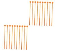 Abaodam 2 Piezas 1 10 Piezas Mazos De Percusión Batidor De Pedal De Bombo Baquetas De Jazz Palo De Tambor De Lengua Piezas De Repuesto De Tambor Niño Pequeño Material Didáctico Música
