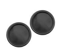 Abaodam 2 Piezas Accesorios de batería etéreos un accesorios cubierta de batería etérea profesional cubierta de sonido de silicona tongue drum partes del tambor de lengua importante