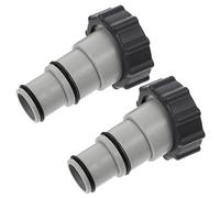 Abaodam 2 piezas Adaptador Piscina Recambio Manguera Conector Resistente para Depuradora y Limpiafondos Fácil Instalación