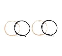 Abaodam 2 Piezas Alambre De Guitarra De Estilo Vintage Hacer Retroceder Cable Eléctrico Cubierto De Tela. Tarro De Galletas Alambre De Guitarra Estilo Vintage 3. De 2 Pies Gancho