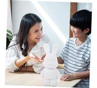 Abaodam 2 Piezas Alcancías para DIY para Pintar Vinilo Seguro Juguetes para Colorear y Decorar para Manualidades Infantiles