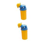 Abaodam 2 Piezas botella de orinal para niños orinales infantiles Urinales Infantiles Viaje por carretera esencial para niños orinal de emergencia para niños urinario orinal niño Blue