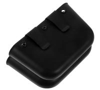 Abaodam 2 piezas Caja de Basura para Coche Colgante Pequeña Unidades Contenedor Multiusos Resistente de Plástico Organizador para Basura y Almacenamiento Diseño Ahorra Espacio para