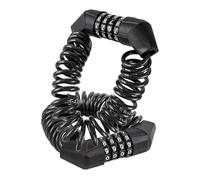 Abaodam 2 Piezas Candado Bicicleta Combinación Dígitos Antirrobo para Casco y Moto Mini Portátil para Patinete Eléctrico y Scooter Urbano