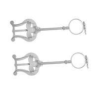 Abaodam 2 piezas Clip Ajustable para Partituras de Clarinete Marcha Soporte Ligero y Portátil para Música de Abrazadera para Lectura Conveniente y Movimiento