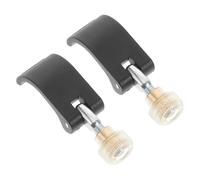 Abaodam 2 Piezas Clip para Bastón de Trekking de Nailon Hebilla de Bloqueo Externa Antideslizante, Accesorio Ligero y Portátil para Senderismo y Mochilero