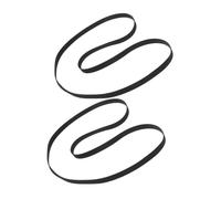 Abaodam 2 Piezas Correa de Transmisión de Goma para Tocadiscos Reproductores de Casetes Correas de Repuesto para Grabadora Accesorios para Tocadiscos y Reproductores de Casetes