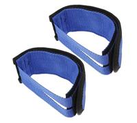 Abaodam 2 Piezas Correas para Pedal de Bicicleta Antideslizantes de Azul Accesorios Ciclo y Duraderos para Bicicleta de Ciudad y Ejercicio Estacionario