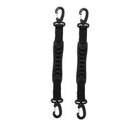 Abaodam 2 Piezas Correas Portabotas Esquí y Snowboard Resistentes con Protector PVC para Transporte Cómodo y Manos Libres de Negras para Patines y Botas